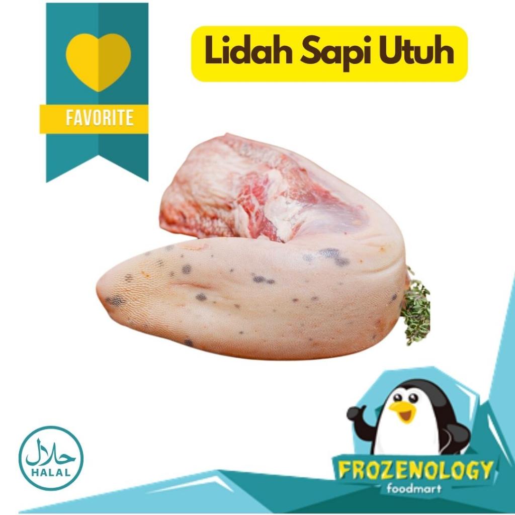 

Daging Lidah Sapi Utuh / Beef Tongue Tip Import - 500 gr