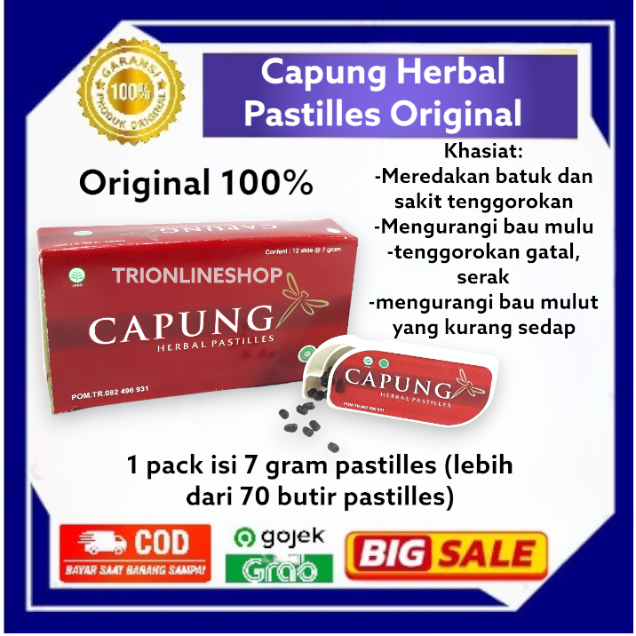 

Capung Herbal Pastilles Original