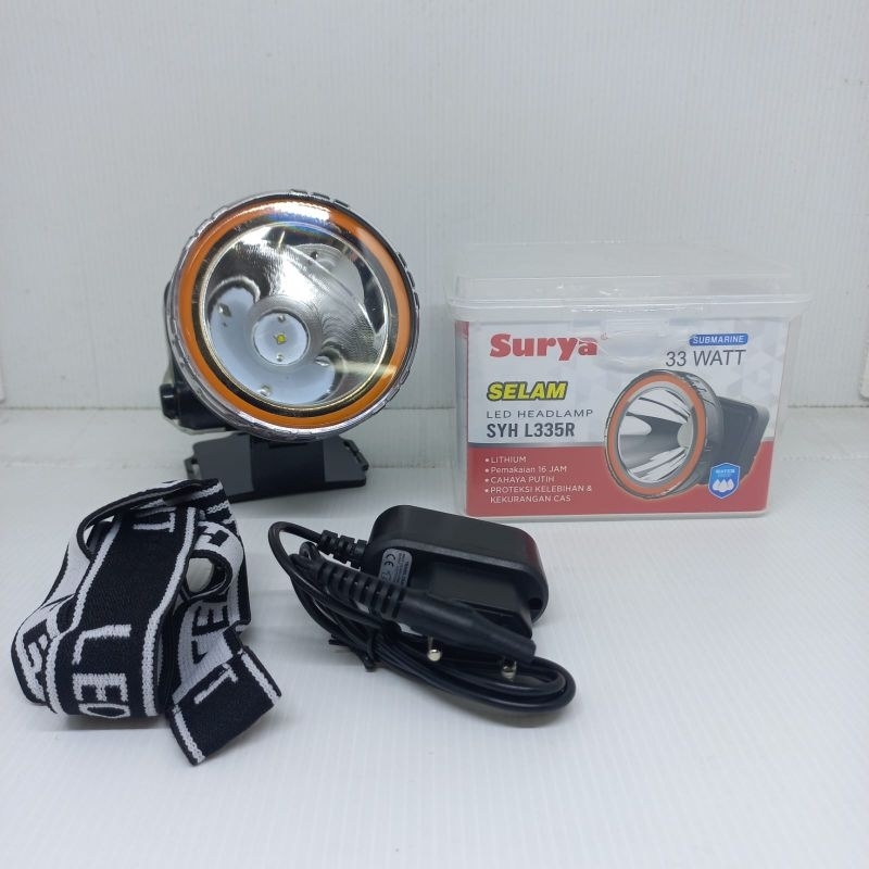 Headlamp/Senter Kepala SURYA SYH L335R 33Watt