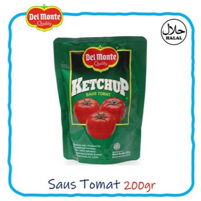 

DELMONTE Saus Tomat 200gr