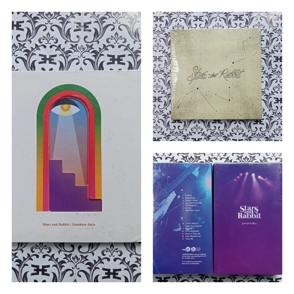 sepaket stars and rabbit cd / kaset pita