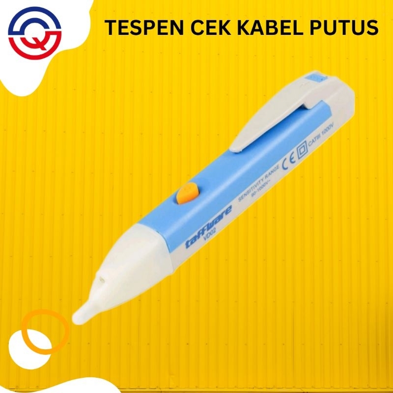 Taffware Tespen Listrik Cek Kabel Putus Otomatis Bunyi/Tespen Detektor