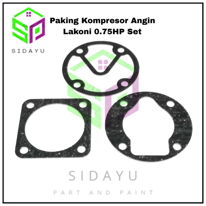 Paking Kompresor Angin Lakoni 0.75HP Set