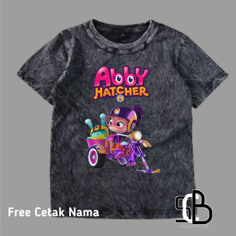 Abby Hatcher Koas Anak Abby Hatcher Katun washed Premium