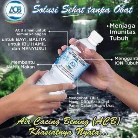 Obat Tipes Deman Air Cacing Bening Original BPOM