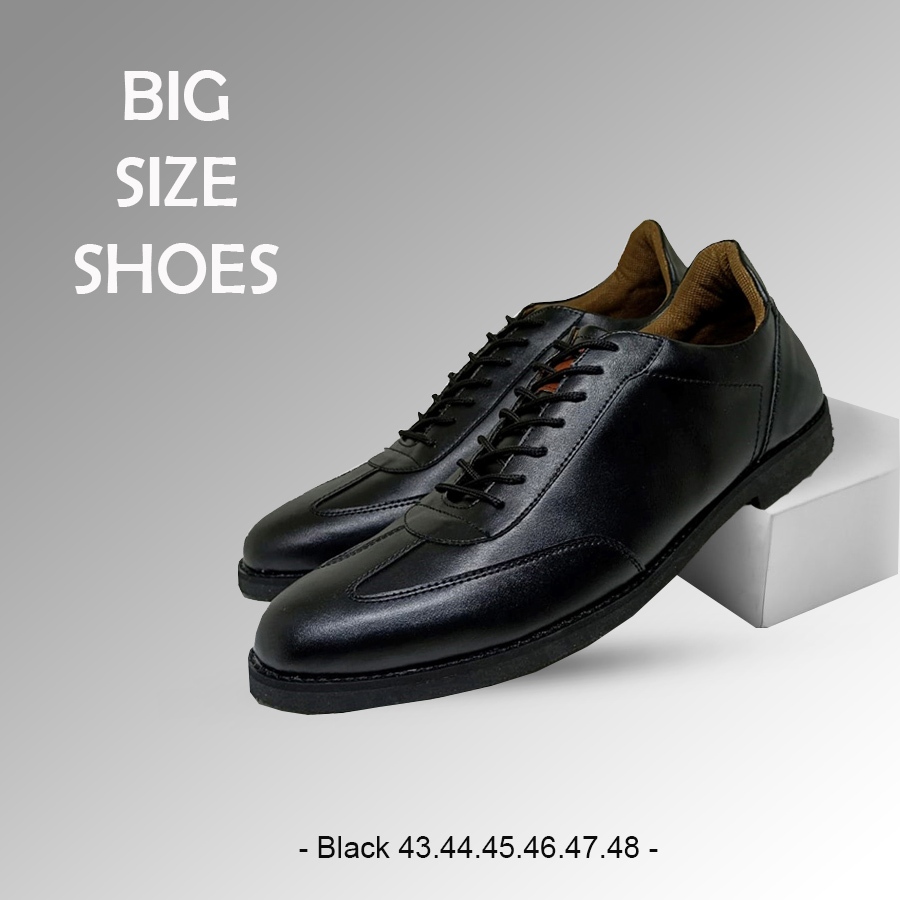 BIG Size 43 44 45 46 47 48 | Sepatu Oxford Formal Pantofel Pria Kulit/Leather