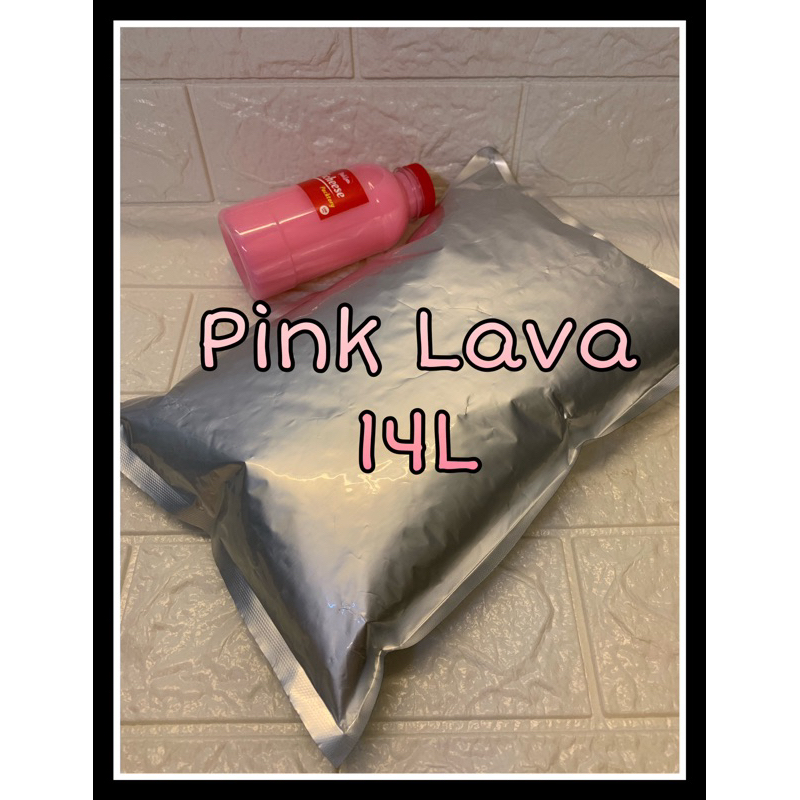Bubuk Minuman Pink Lava untuk 14L