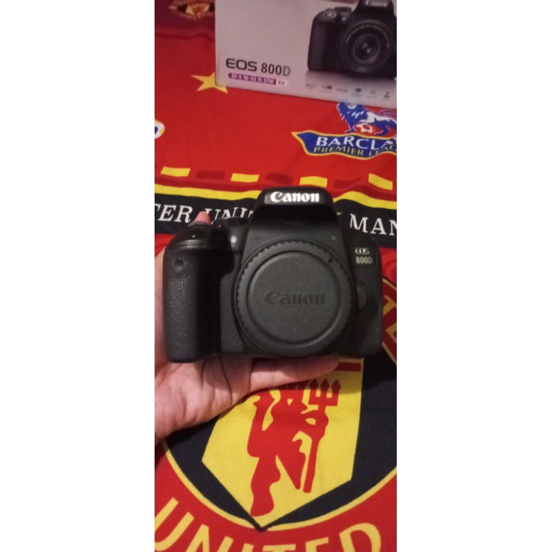 KAMERA SECOND CANON EOS 800D KIT 18-55MM IS STM-SUDAH WIFI-BODY & KIT