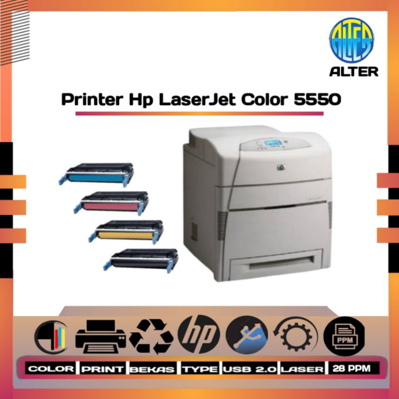 Printer Hp LaserJet Color 5550dn(A3)