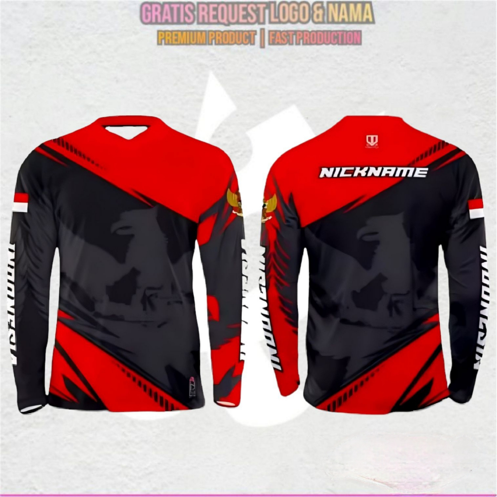 jersey timnas garuda free nick name logo dan sponsor