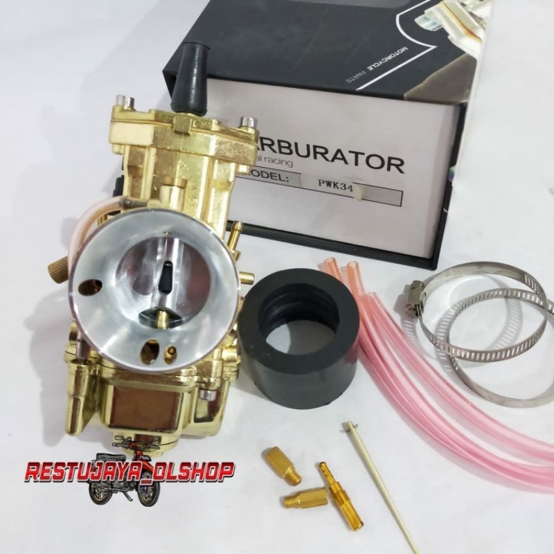 KARBU CARBU KARBURATOR CARBURATOR KARBURASI CARBURASI PWK 34 GOLD KARBU PWK 34 KARBURATOR PWK 34 GOL