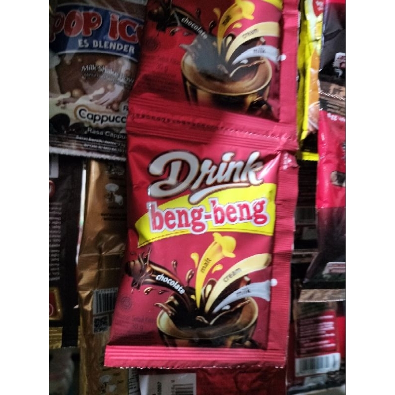 

Drink Beng-Beng chocolate, malt,cream,milk 10's @30gr