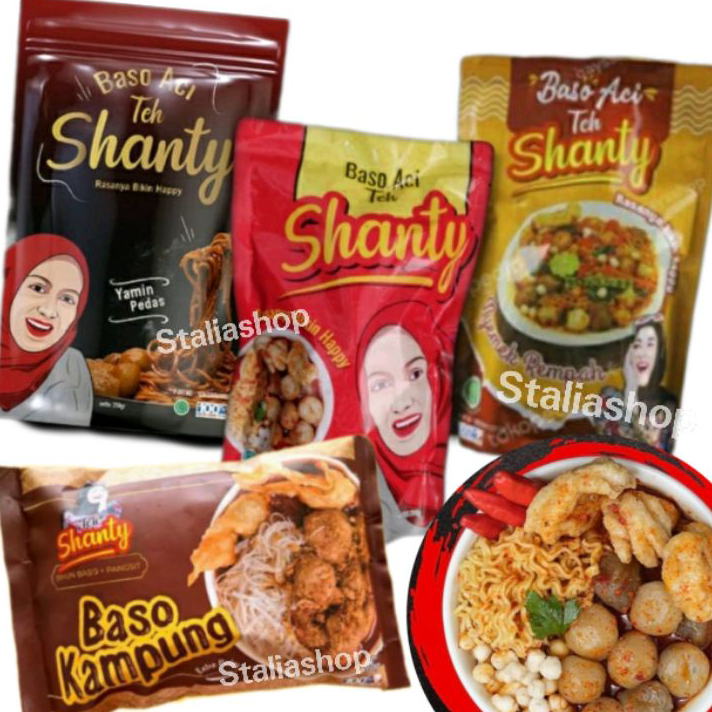 

➻➶✱✼ Baso Aci Teh Shanty Nyemek Yamin Pedas Teh Shanty Baso Kampung Murah Banget