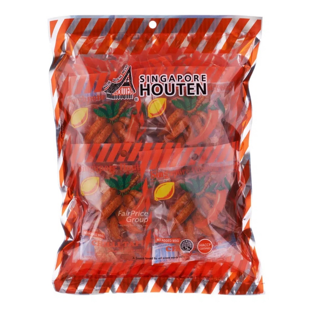 

Batak House Singapore Houten Tapioca Chips Chili 8sX35g