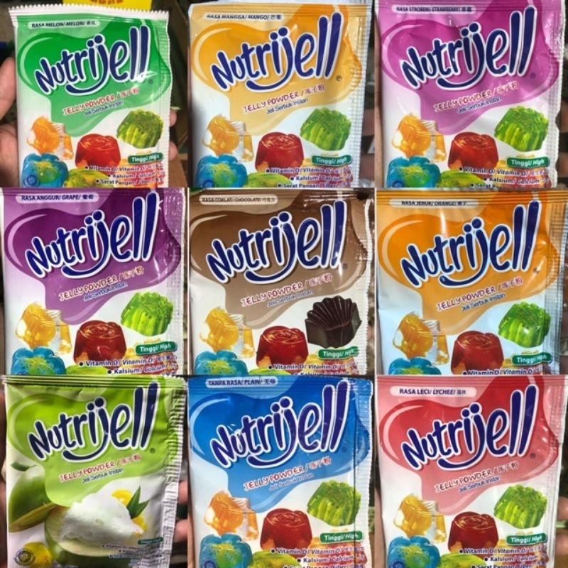 

Nutrijell Serbuk Jelly Instan / Pudding Rasa ukuran Besar