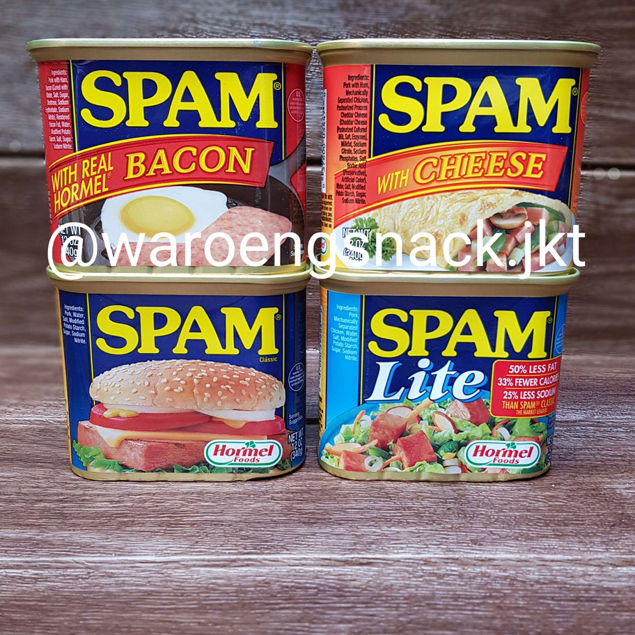 

Terupdate HORMEL SPAM USA 5 VARIANTS | LUNCHEON MEAT NON HALAL