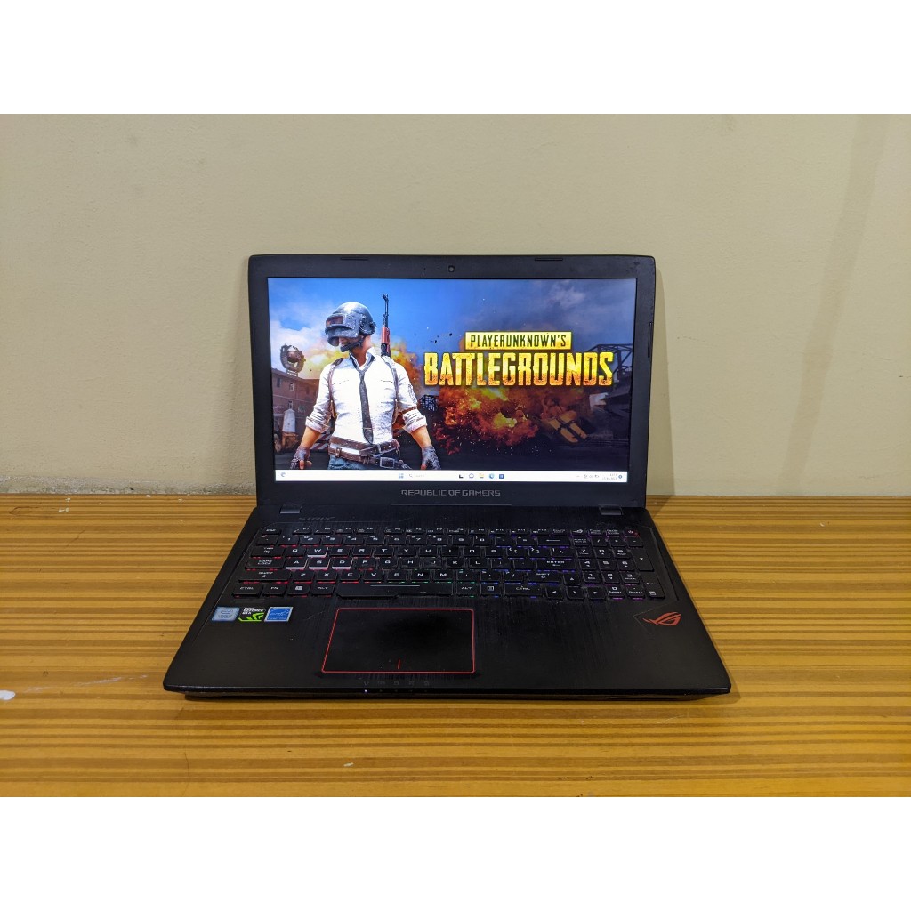 Asus ROG GL553VD i7 Gen 7 Nvidia GTX 1050 RAM 16GB Second Laptop STRIX Gaming GL503VD 7700HQ