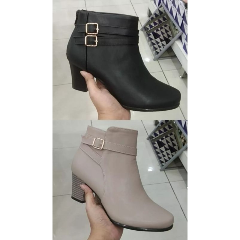 LAVIOLA - Sepatu Boot Fashion Hak Tinggi 7cm Wanita