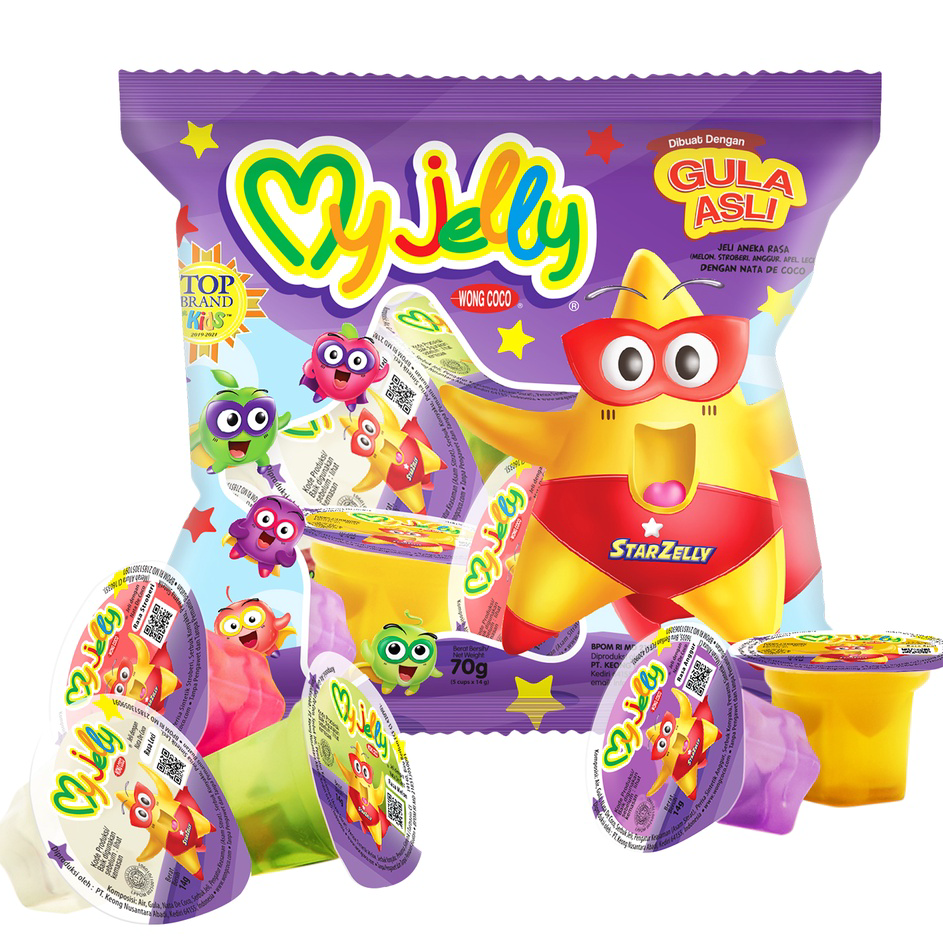 

Murah Banget Wong Coco My Jelly 5 Pcs ( 3 Pcs )