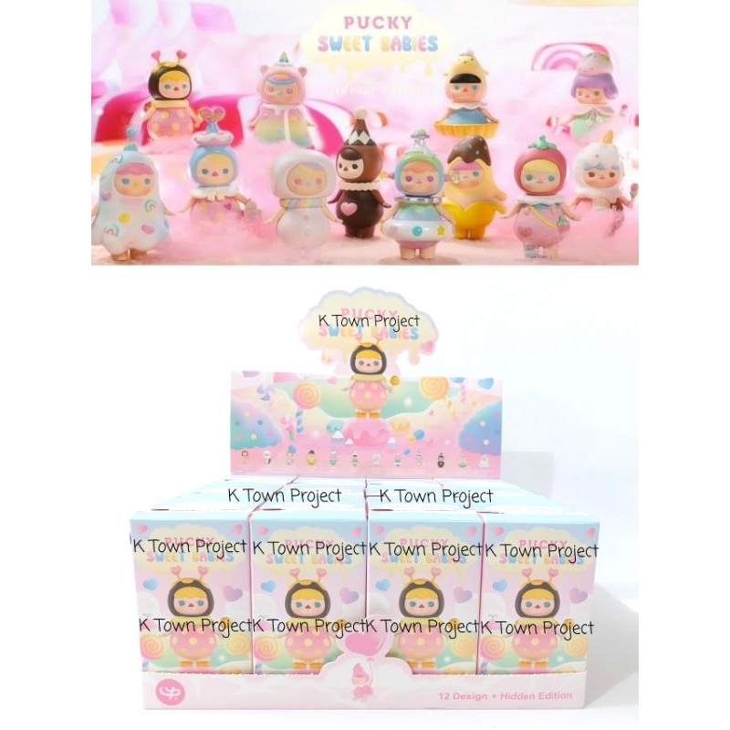 [READY - WAJIB BACA CAPTION] POP MART PUCKY SWEET BABIES MOCHI ICE CREAM STRAWBERRY BANANA UNICORN J