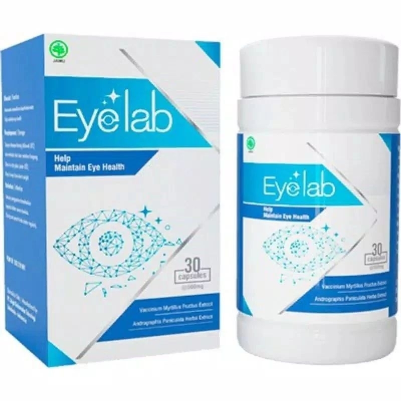 Eyelab Asli Original OBat herbal Mata Asli Kesehatan Mata Plus Minus Katarak BPOM