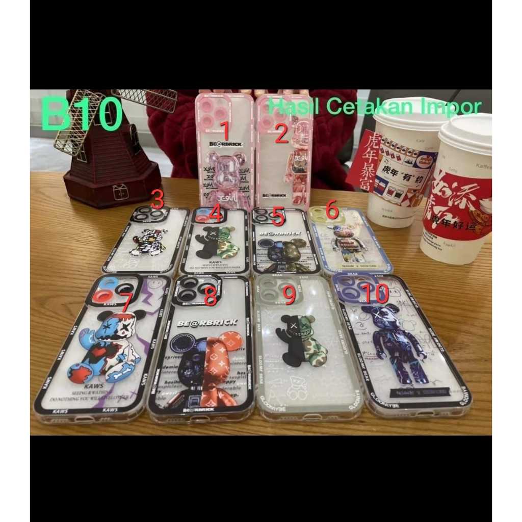 OBRAL SOFT CASE BENING MOTIF KAWS FOR REDMI 6A, 8, 8A, 9A, 9C, NOTE 8, NOTE 9, NOTE 11