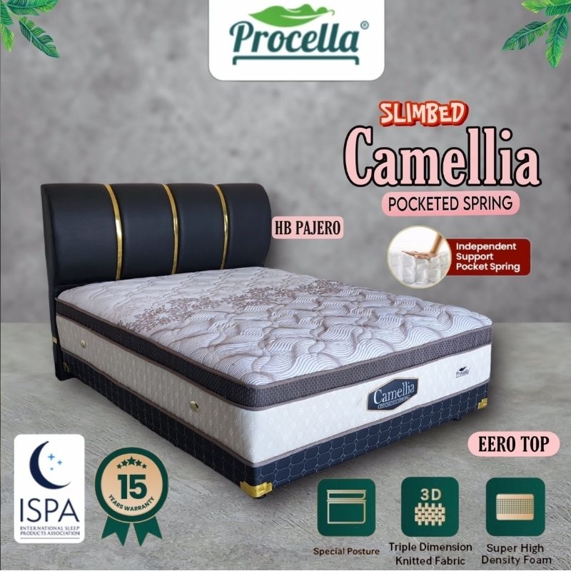 Slimbed procella camelia euro top hb pajero