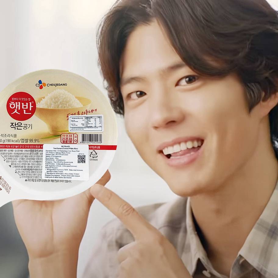

Best Seller [HMART] CJ Hetbahn Cooked White Rice - Nasi Putih Instan Korea 130g