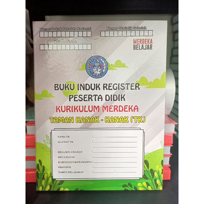 

BUKU INDUK SISWA (PAUD /TK ) KURIKULUM MERDEKA IKM ISI 40 SISWA
