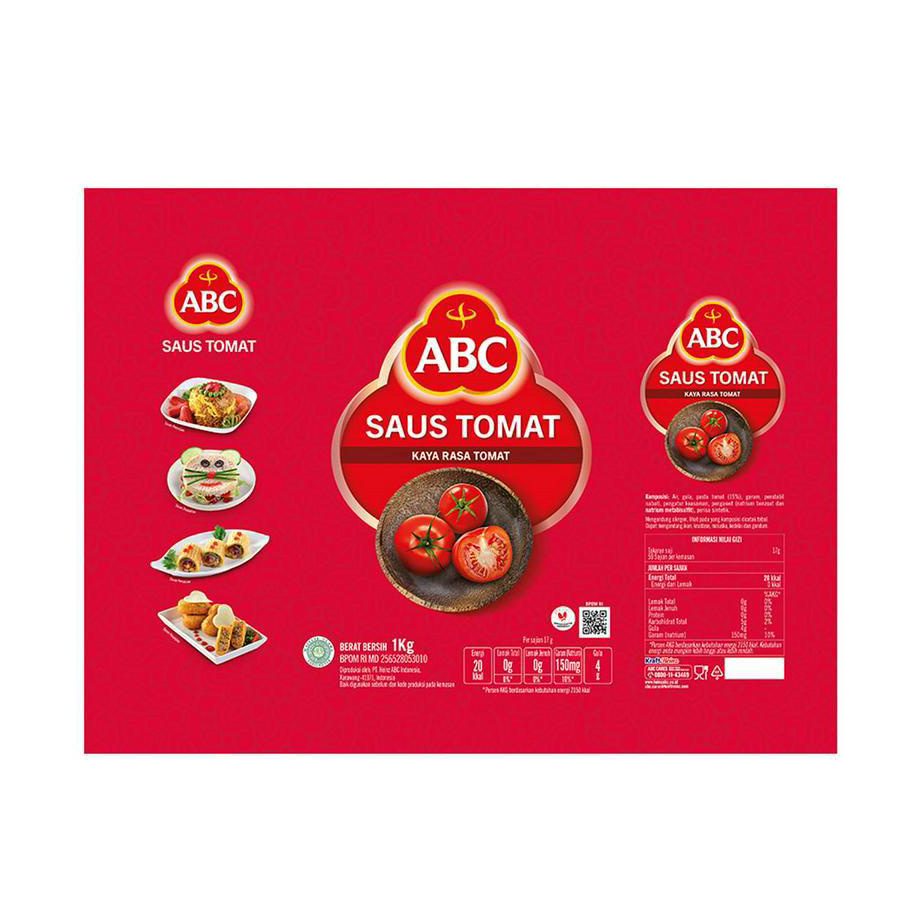 

←➲❊✩ ABC Saus Tomat 1 kg