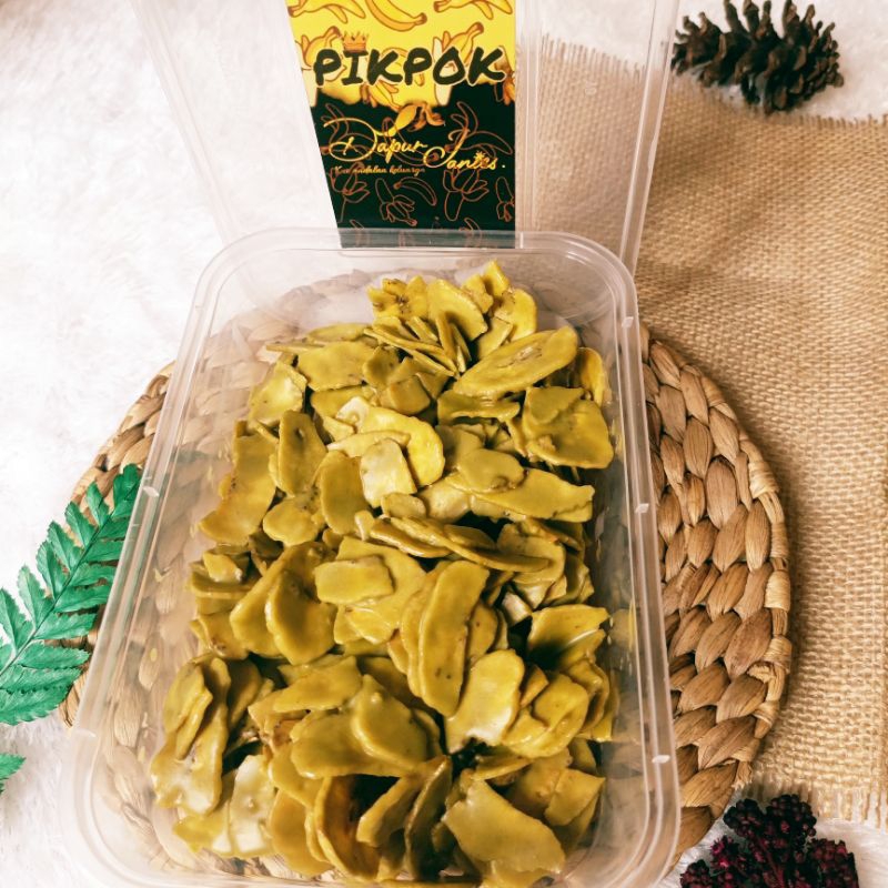 

Keripik Pisang Greentea Pikpok