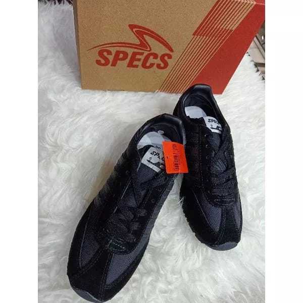 Specs Sepatu pria wanita sepatu sekolah specs104 full black