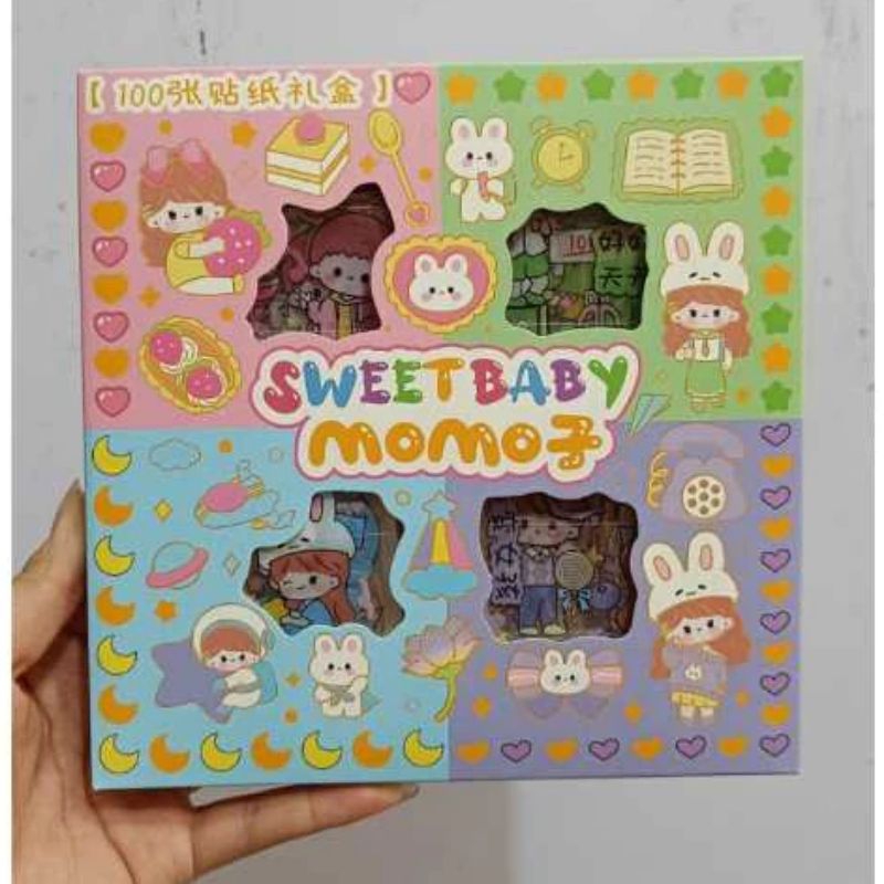 

sticker kotak isi 100