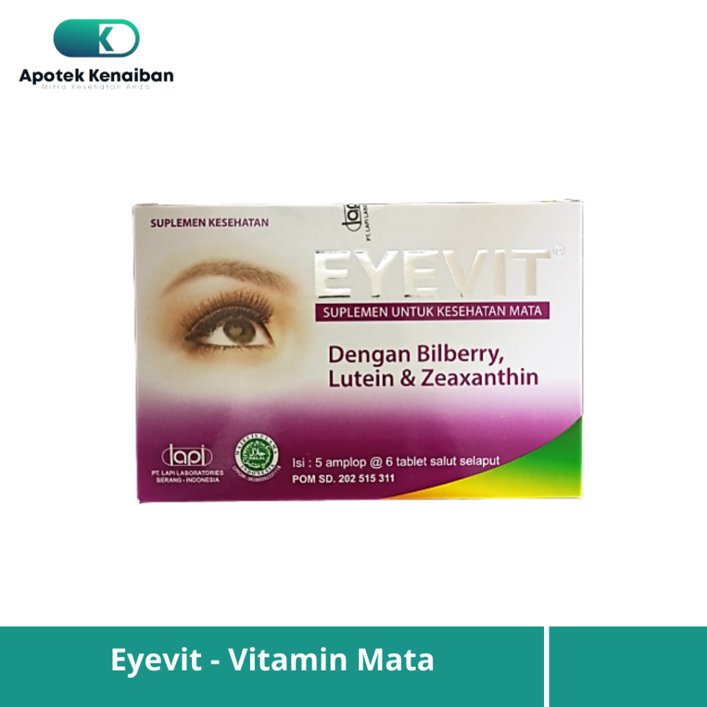 EYEVIT TABLET VITAMIN MATA / MENJAGA KESEHATAN MATA