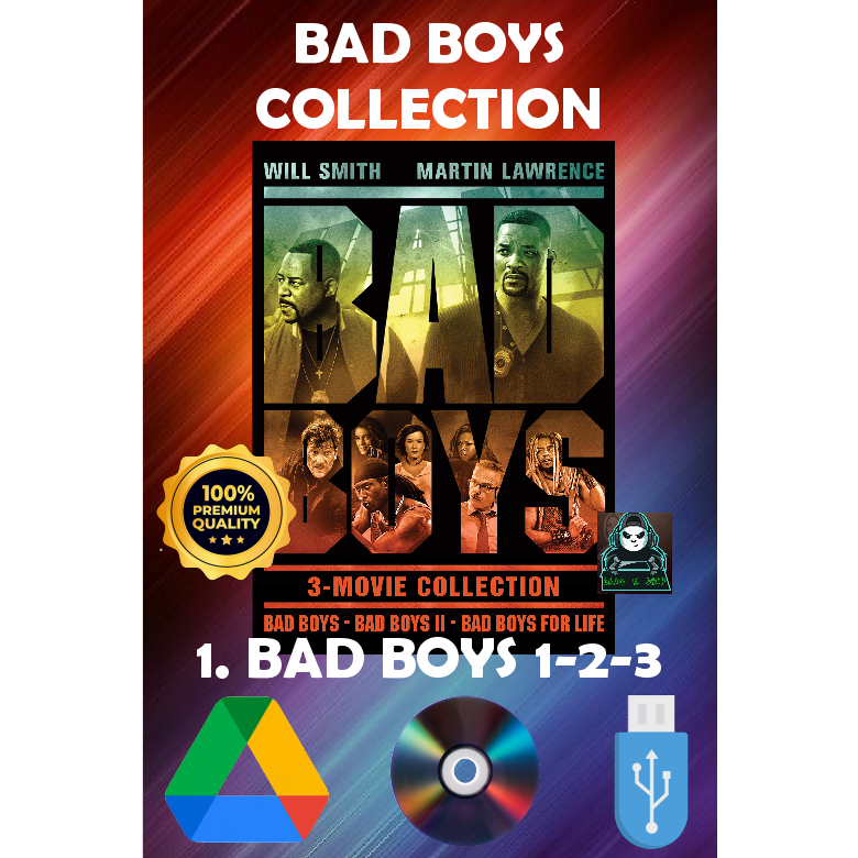 Kaset FIlm BAD BOYS Collection