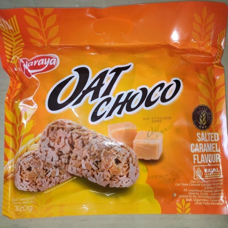 

NARAYA OAT SALTED CARAMEL 320Gr