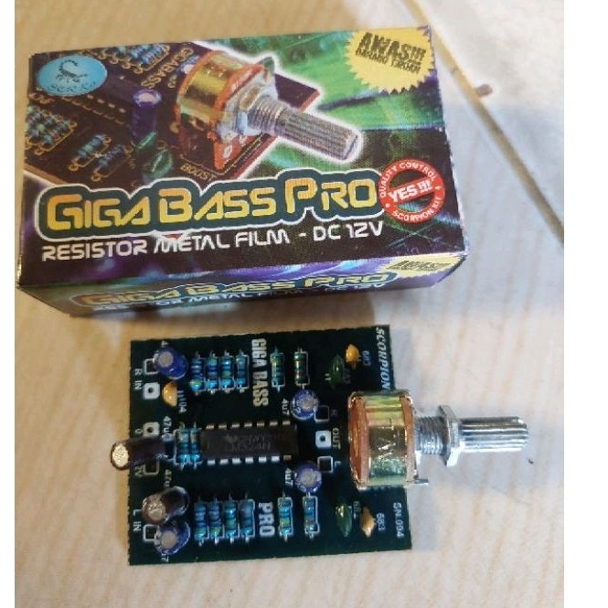 kit GIGA BASS PRO PENAMBAH BASS