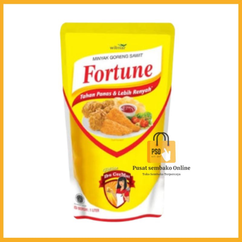

Minyak Goreng Fortune 1 Liter (1 Pcs / Pouch) Minyak Goreng Jabodetabek