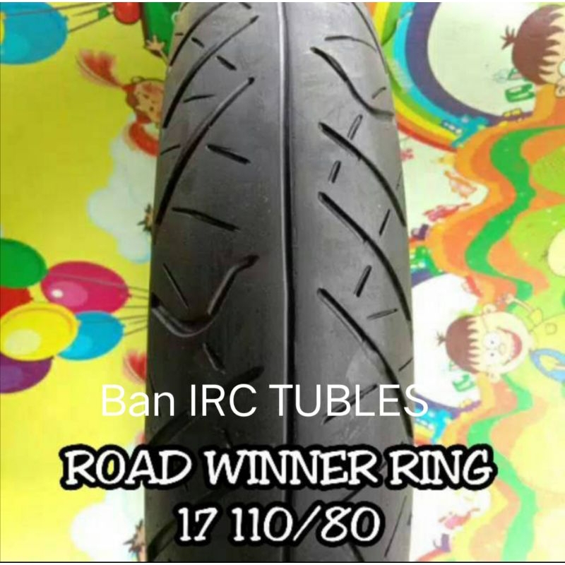 BAN  IRC ROTWINER UK 110/80 ring 17 TUBELES