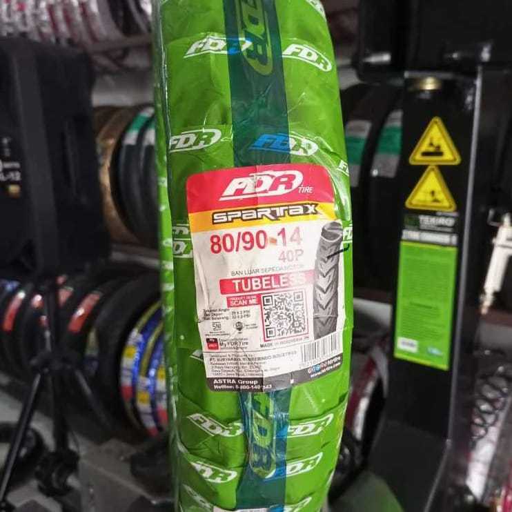 Ban FDR Spartax 80/90-14 TUBELESS