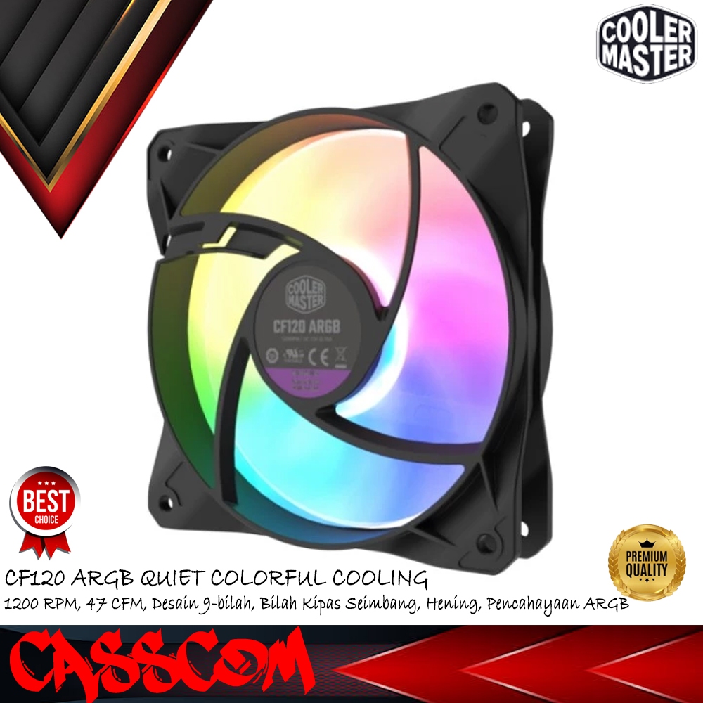 Fan Casing Cooler Master CF120 ARGB 12CM - Fan Case RGB 12 CM