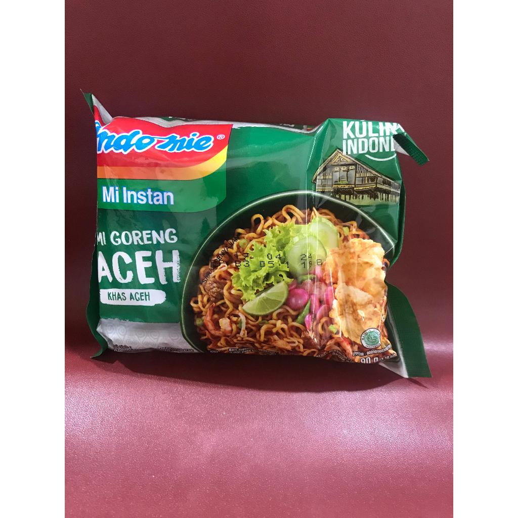 

Indomie Mie Instan Mie Goreng Aceh 90g - Mie Instant Goreng Khas Aceh Nusantara