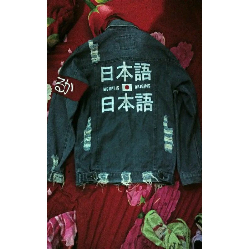 jaket denim memphis limited