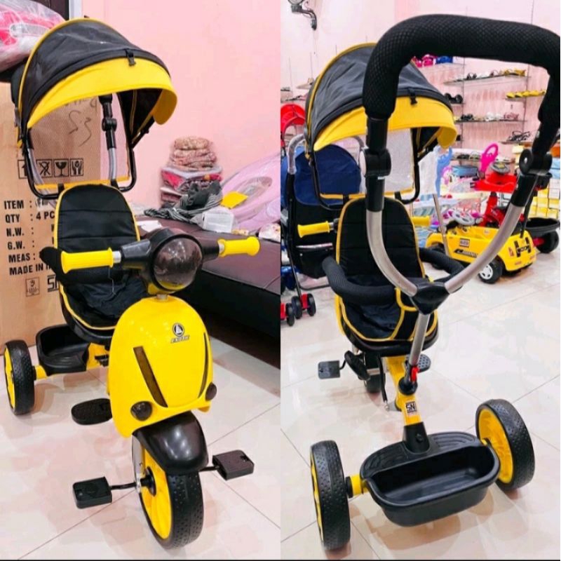 DIJAMIN ORI sepeda anak roda tiga exotic ET1262 ET 1262 ET1268 ET 1268