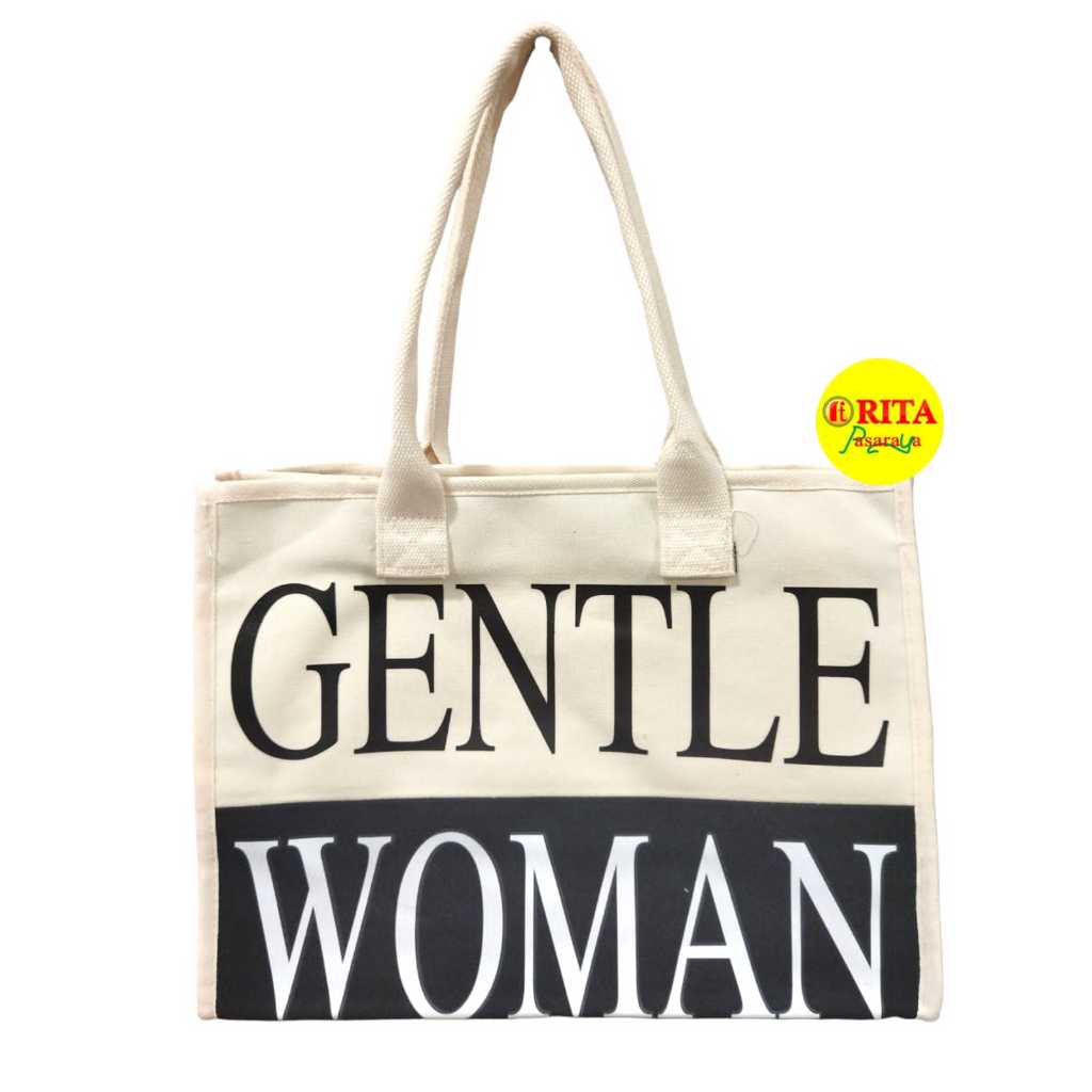 TAS JINJING KANVAS HANDBAG KANVAS MOTIF TAS