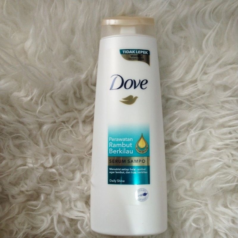 Dove Perawatan rambut berkilau serum sampo daily shine shampoo 290ml