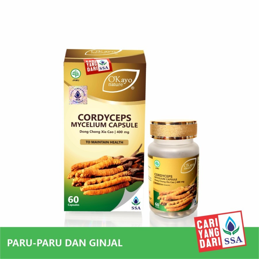 

O’Kayo Nature Cordyceps Mycelium Capsule (Dong Chong Xia Cao)