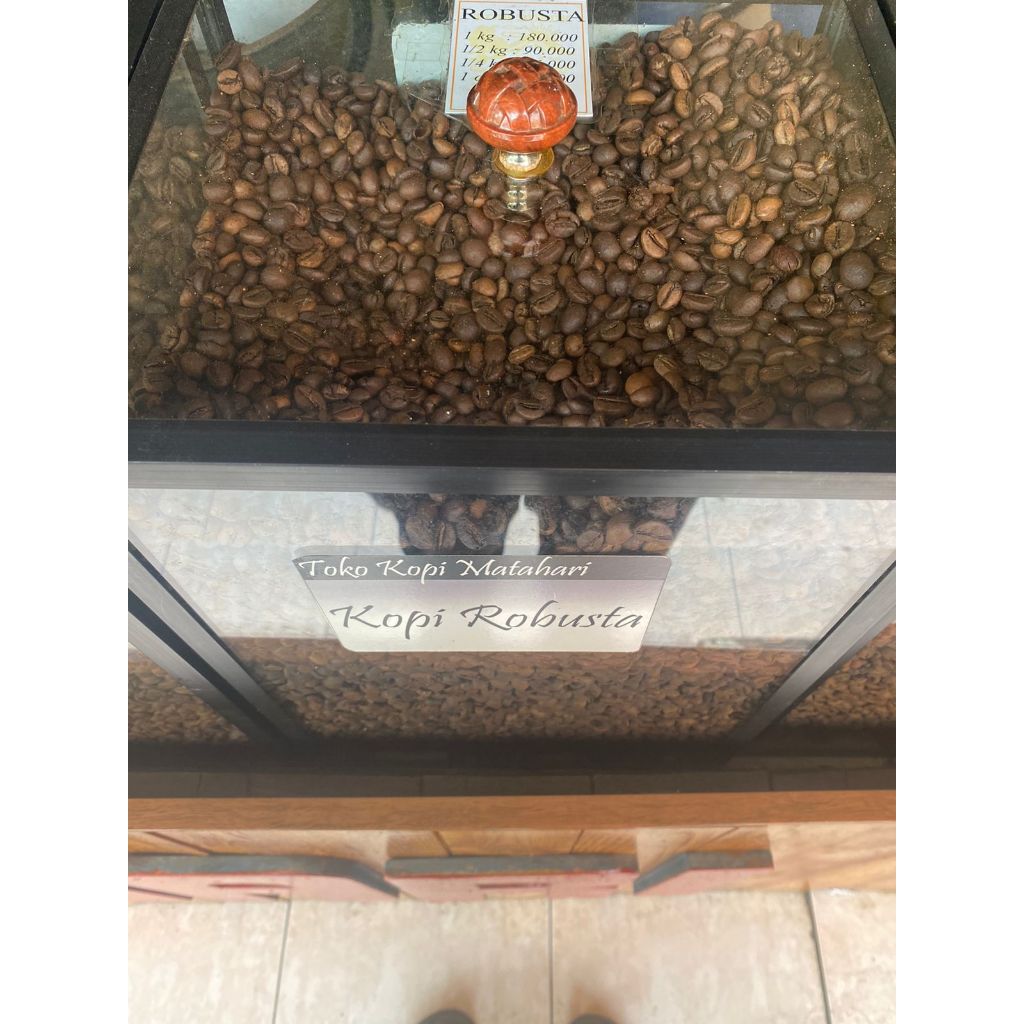 

Kopi Robusta Cap Matahari G2 1kg