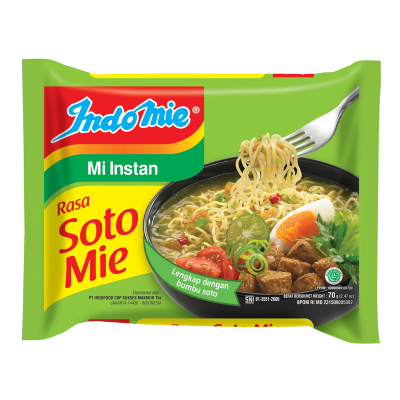 

Indomie Mi Instan Soto Mie 70 g