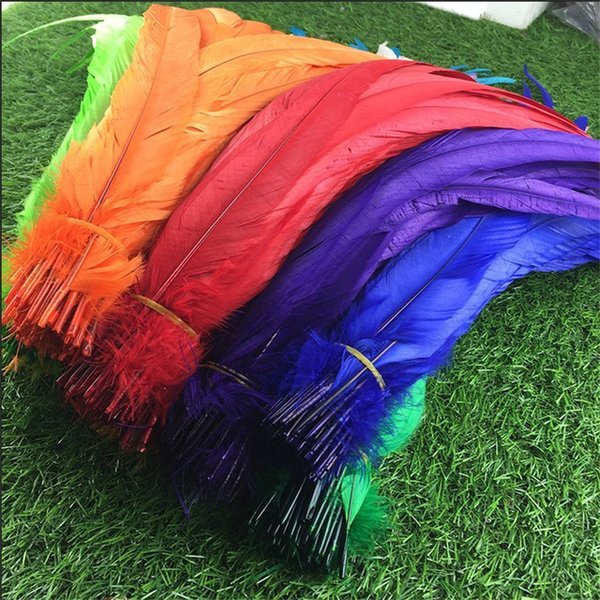 [COD] Bulu Ayam Aksesoris warna warni / Bulu Ayam Aksesoris warna warni 10-15 cm